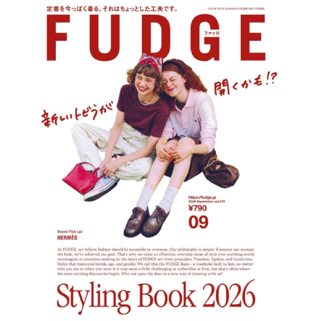 【掲載情報】FUDGE9月号
